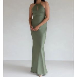 Park & Fifth Crawford Dress in Olive